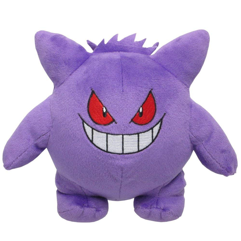 Sanei Pokemon All Star Collection PP06 Gengar Plush, 6"