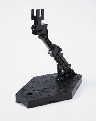 Black Action Base2 Display Stand 1/144 (Box/20), Bandai Hobby [Box of 20]