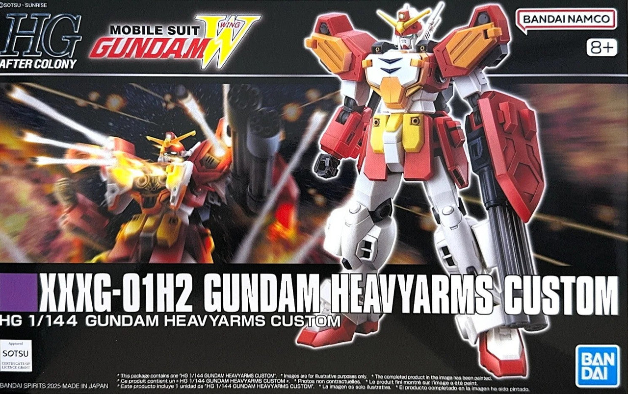 Gundam Heavyarms Custom "Gundam", Bandai Hobby HGAC 1/144 [24 per Case]