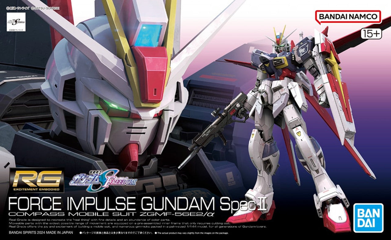 #39 Force Impulse Gundam Spec II "Gundam Seed Freedom", Bandai Hobby RG 1/144 [20 per Case]