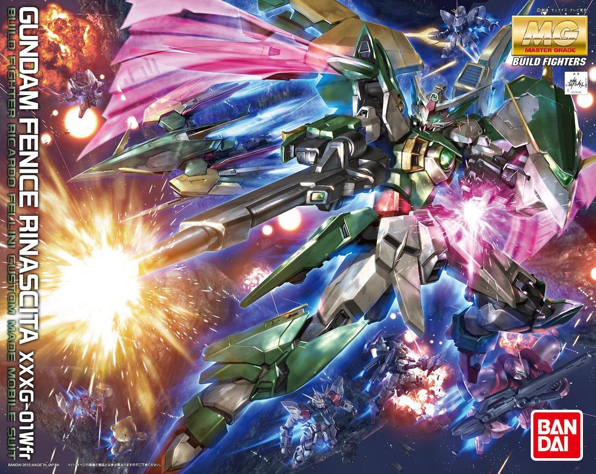 Gundam Fenice Rinascita "Gundam Build Fighters", Bandai MG [12 per Case]