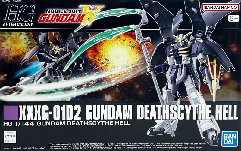 Gundam Deathscythe Hell "Gundam", Bandai Hobby HGAC 1/144 [24 per Case]