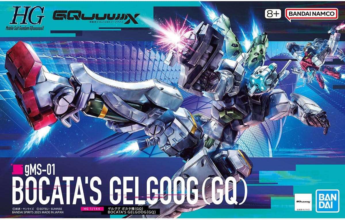 #5 Bocata's Gelgoog "Mobile Suit Gundam GQuuuuuuX", Bandai Hobby HG 1/144 [24 per Case]