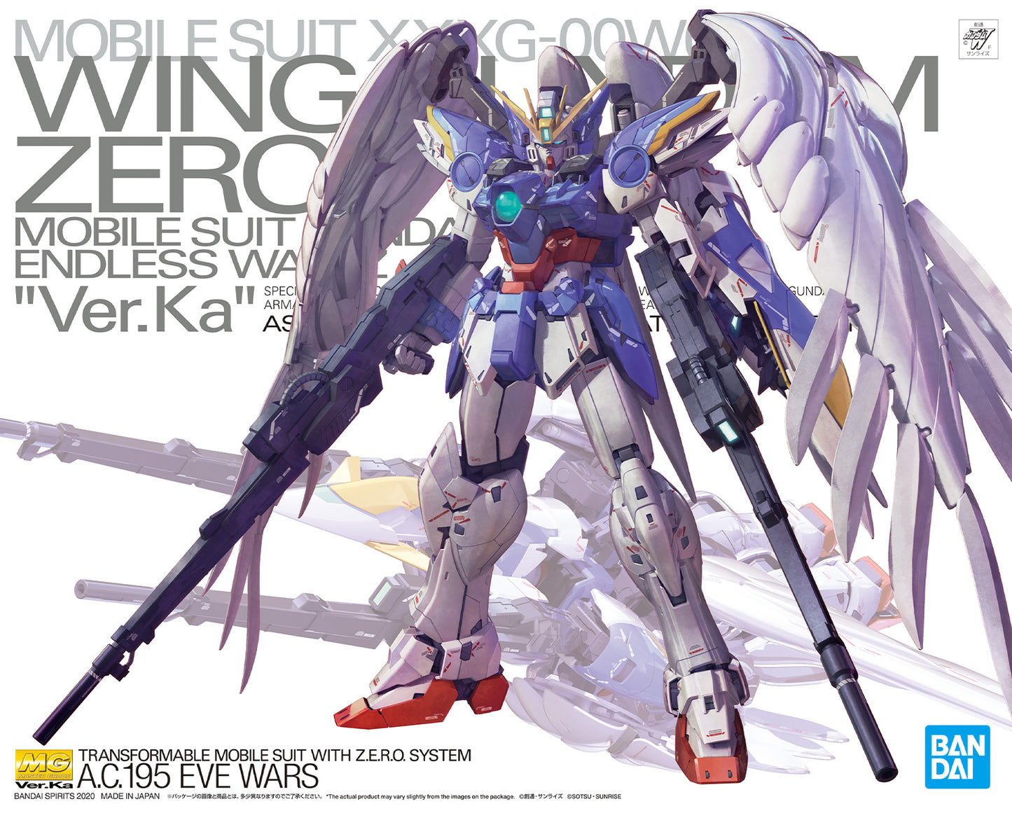 Wing Gundam Zero (EW) Ver.Ka "Endless Waltz", Bandai Spirits MG 1/100 [6 per Case]