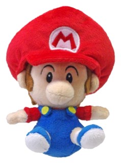 Baby Mario 6" Plush [6 per Case]