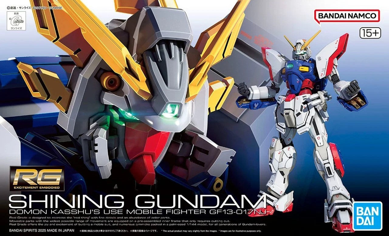 #42 Shining Gundam "G Gundam", Bandai Hobby RG 1/144 [20 per Case]