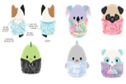 8" Squishmallow Hoodie Assortment Specialty [24 per Case]