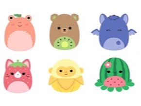 12" Squishmallow Specialty Fruit- Animal Hybrid Assortment [12 per Case]