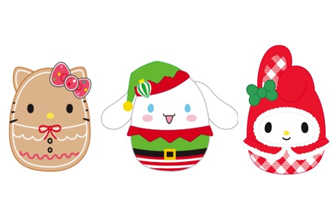 10" Squishmallows Sanrio Christmas 2023 Assortment [24 per Case]