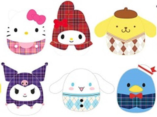 8" Squishmallows Sanrio Plaid 2023 Asstortment [24 per Case]