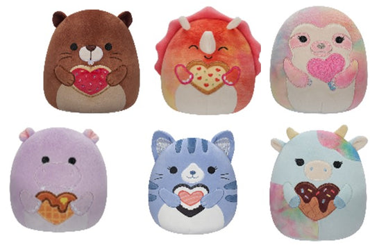 5" Squishmallows Valentine's Day 2024 Assortment B [24 per Case]