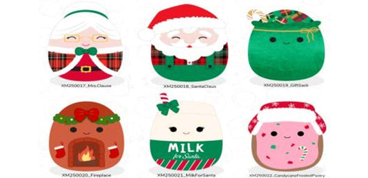 5" Squishmallows (XM25 Assortment A) (24pc No PDQ)