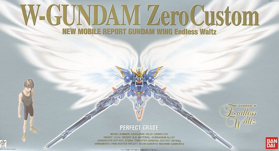 Wing Gundam Zero (EW), "Gundam Wing: Endless Waltz", Bandai PG 1/60 [6 per Case]