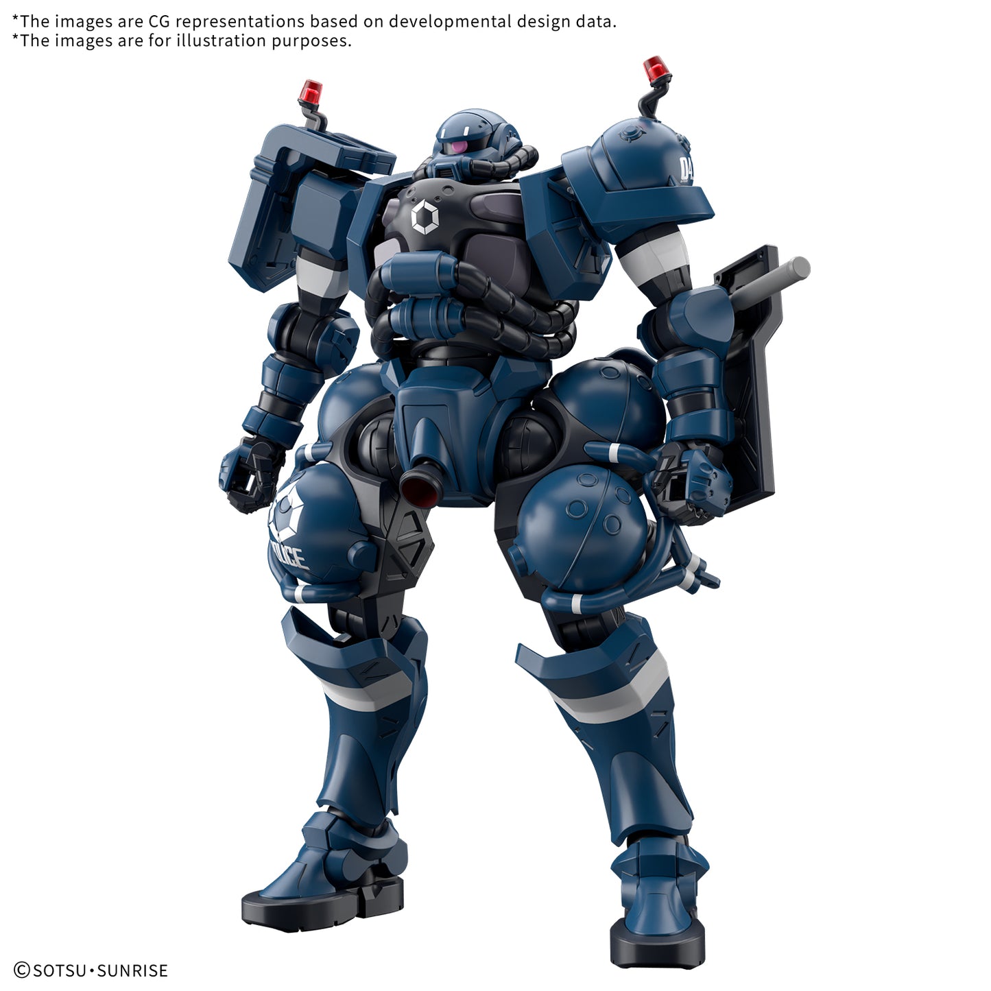 #2 Police Zaku "Mobile Suit Gundam GQuuuuuuX", Bandai Hobby HG 1/144 [24 per Case]