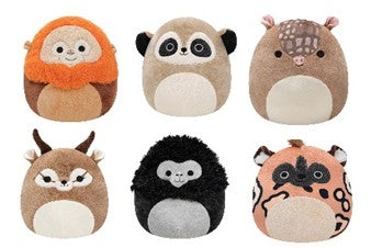 14" WILDLIFE SQUISHMALLOWS 6 ASST - 12 unit Case Pack