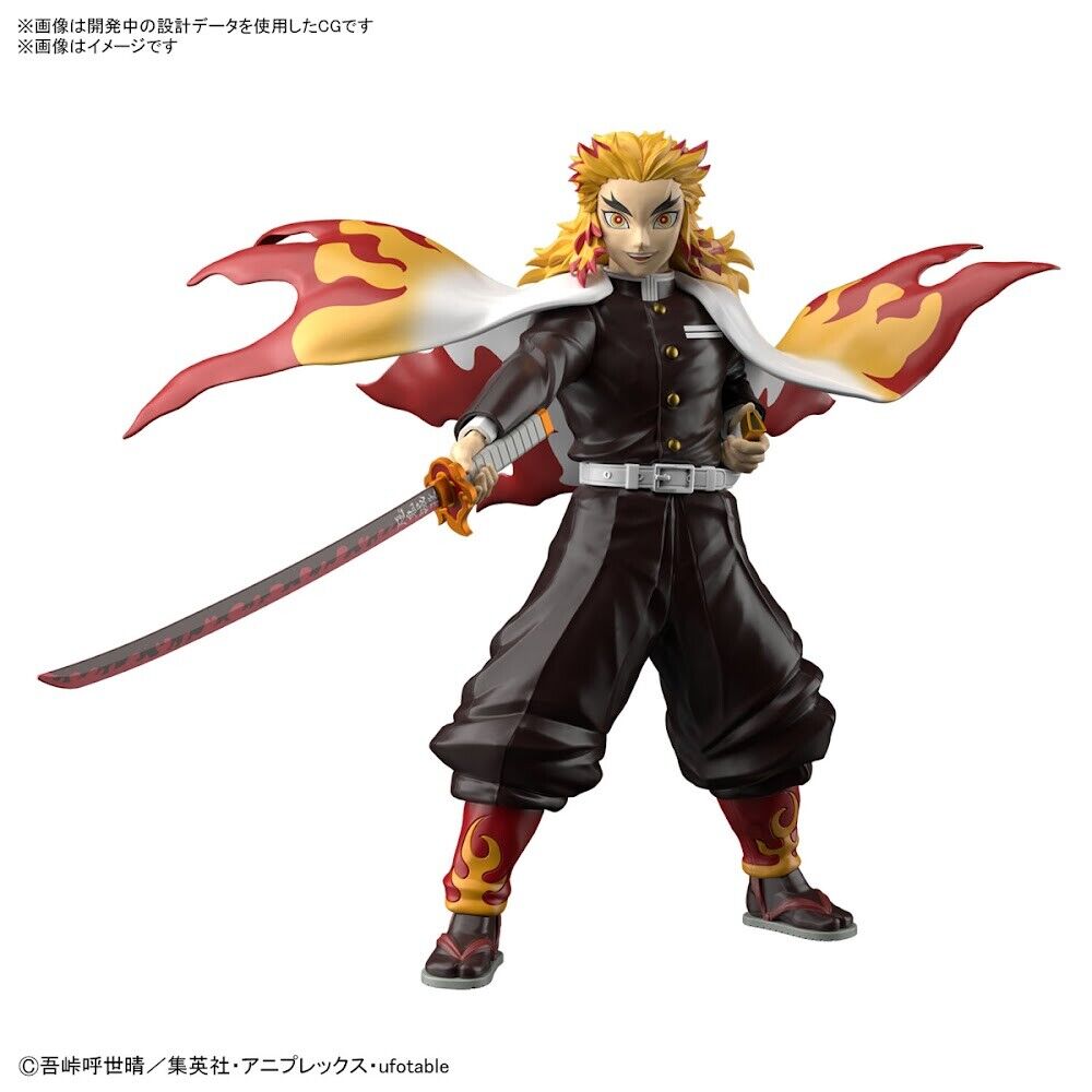 (2612627) Kyojuro Rengoku "Demon Slayer", Bandai Spirits Hobby Model Kit [24 per Case]