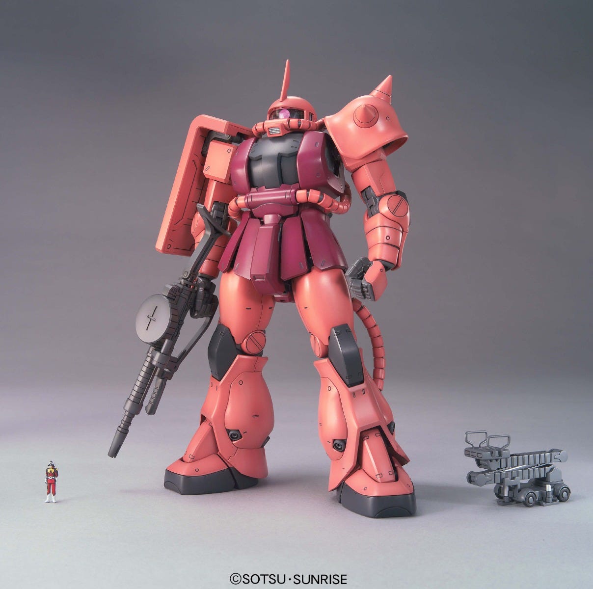 Char's Zaku II (Ver. 2.0) "Mobile Suit  Gundam", Bandai MG 1/100 [12 per case]