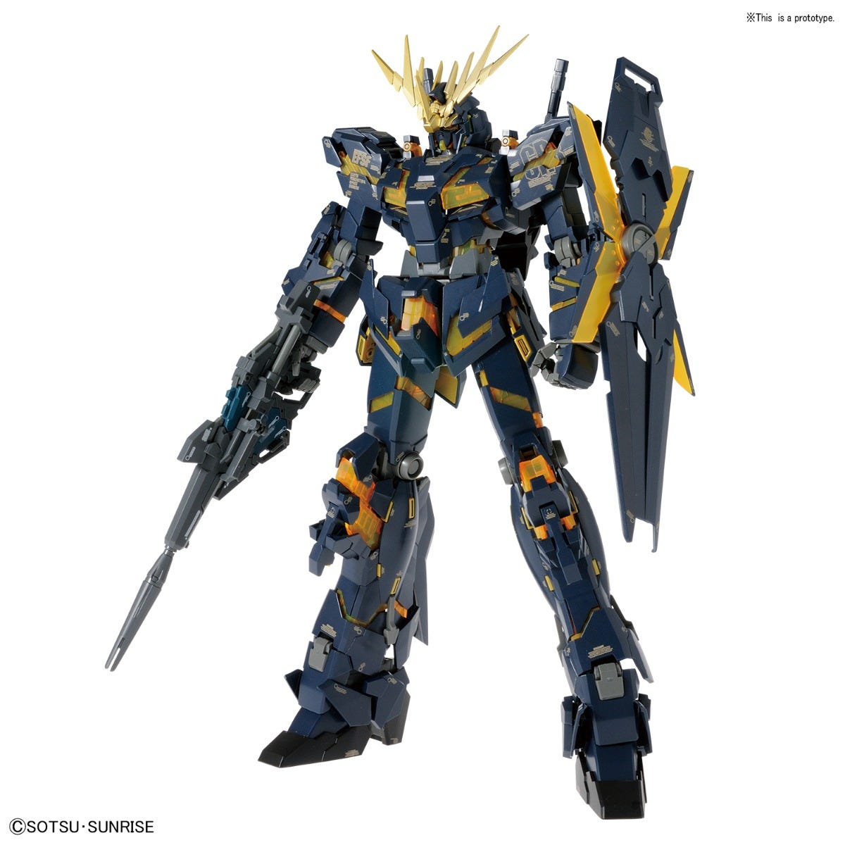 Unicorn Gundam 02 Banshee (Ver. Ka) "Gundam UC", Bandai MG 1/100 [12 per case]