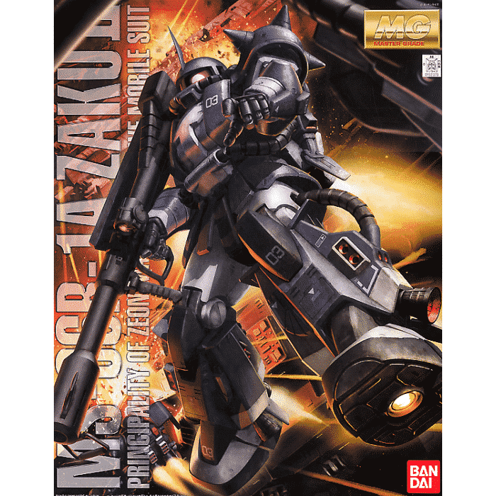 MS-06R-1A Zaku II (Black Tri-Stars) (Ver. 2.0) "Mobile Suit Gundam", Bandai MG 1/100 [12 per case]