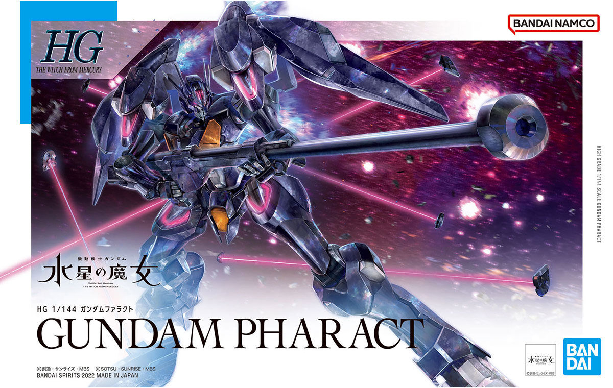 #07 Gundam Pharact "The Witch from Mercury", Bandai Hobby HG 1/144 [24 per case]