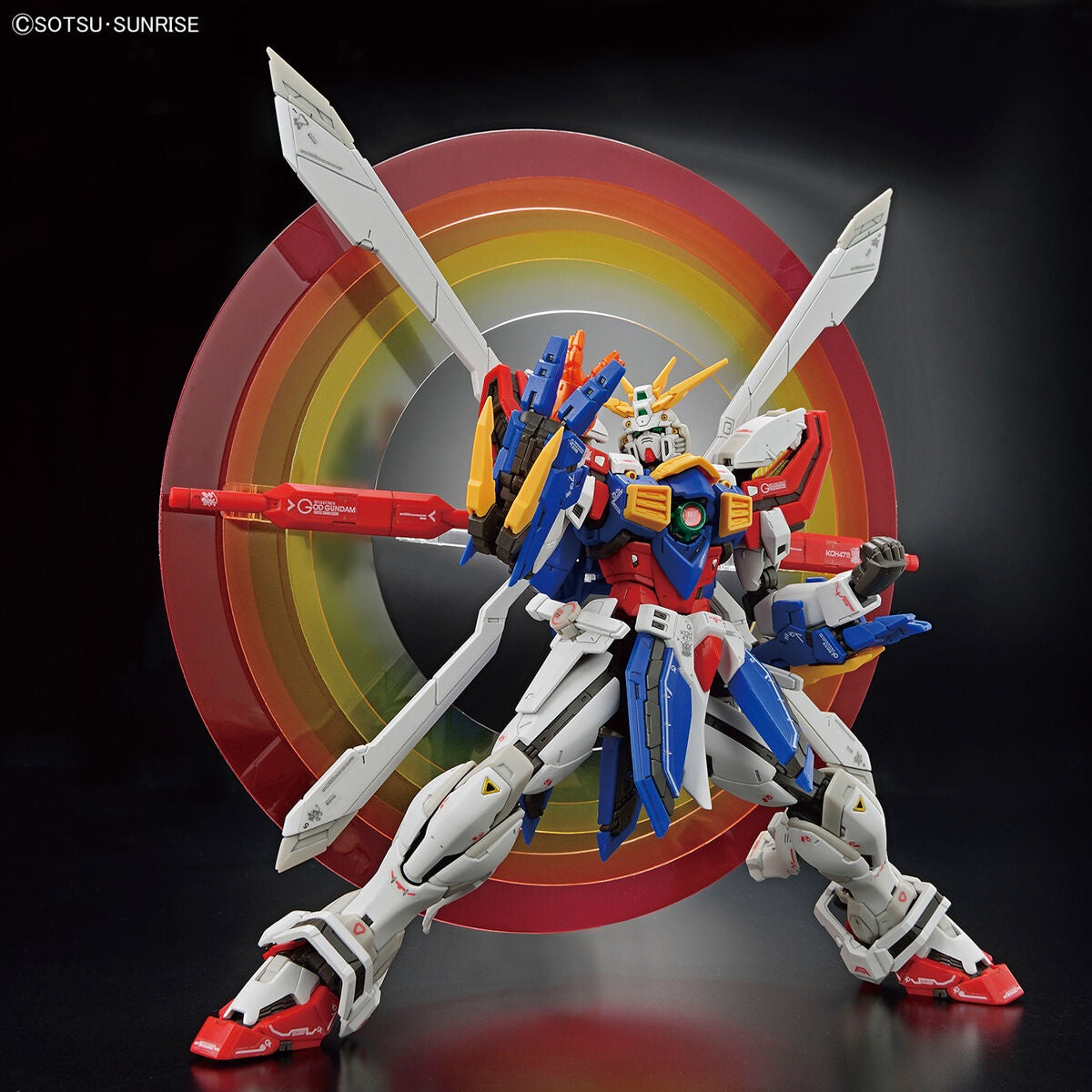 #37 God Gundam "Mobile Fighter G  Gundam", Bandai Spirits Hobby RG 1/144 [24 per case]