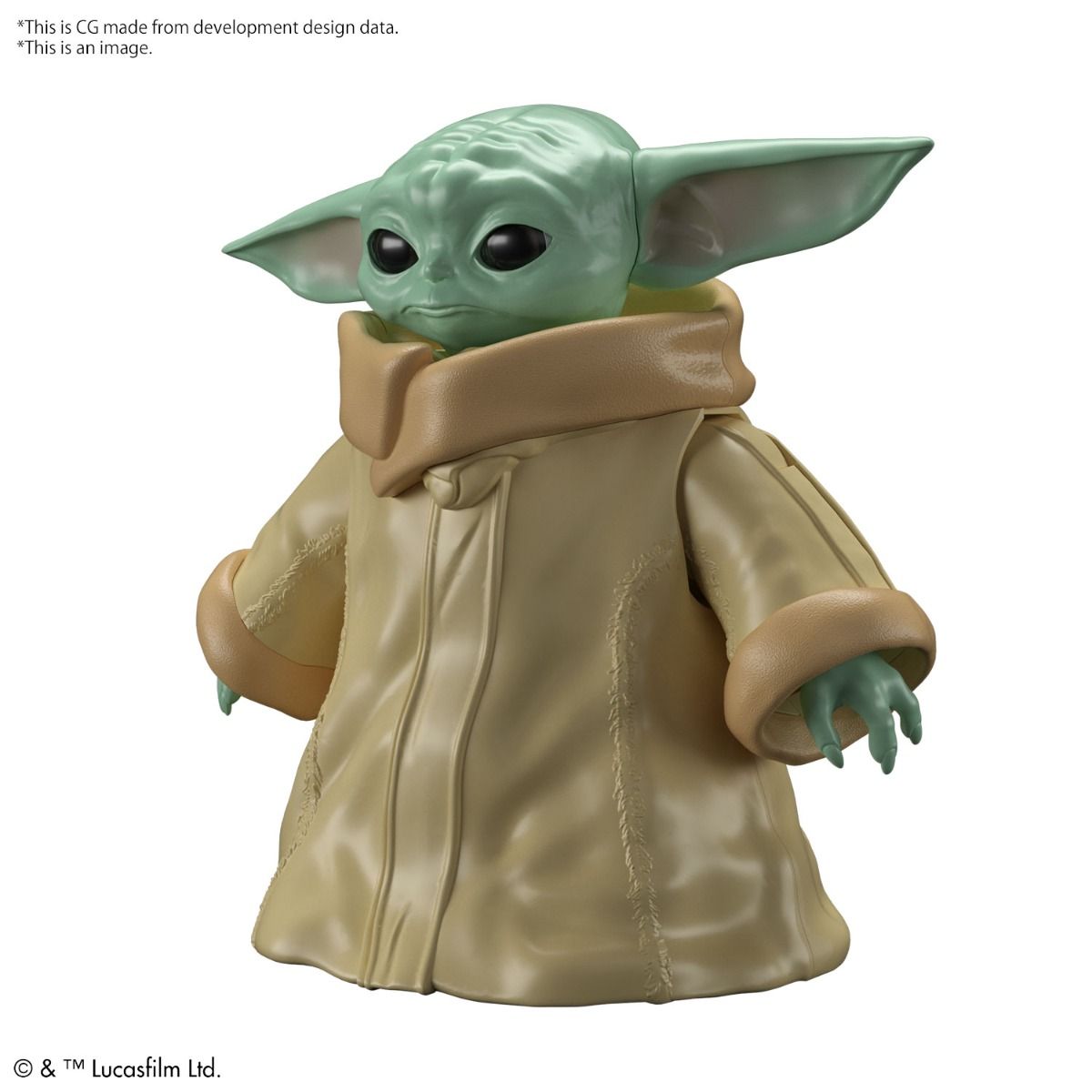 Grogu "The Mandalorian", Bandai Spirits Hobby Star Wars Character 1/4 [24 per case]