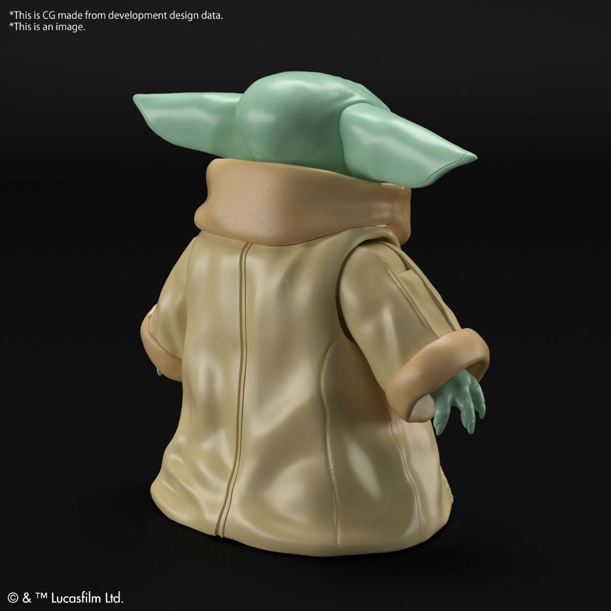 Grogu "The Mandalorian", Bandai Spirits Hobby Star Wars Character 1/4 [24 per case]