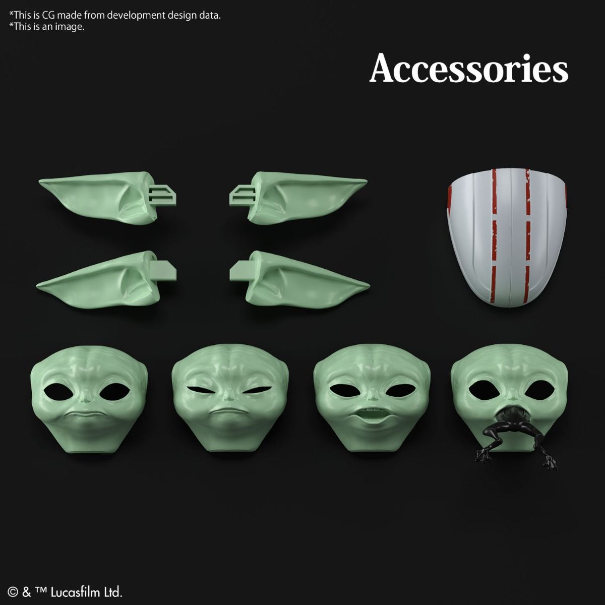 Grogu "The Mandalorian", Bandai Spirits Hobby Star Wars Character 1/4 [24 per case]